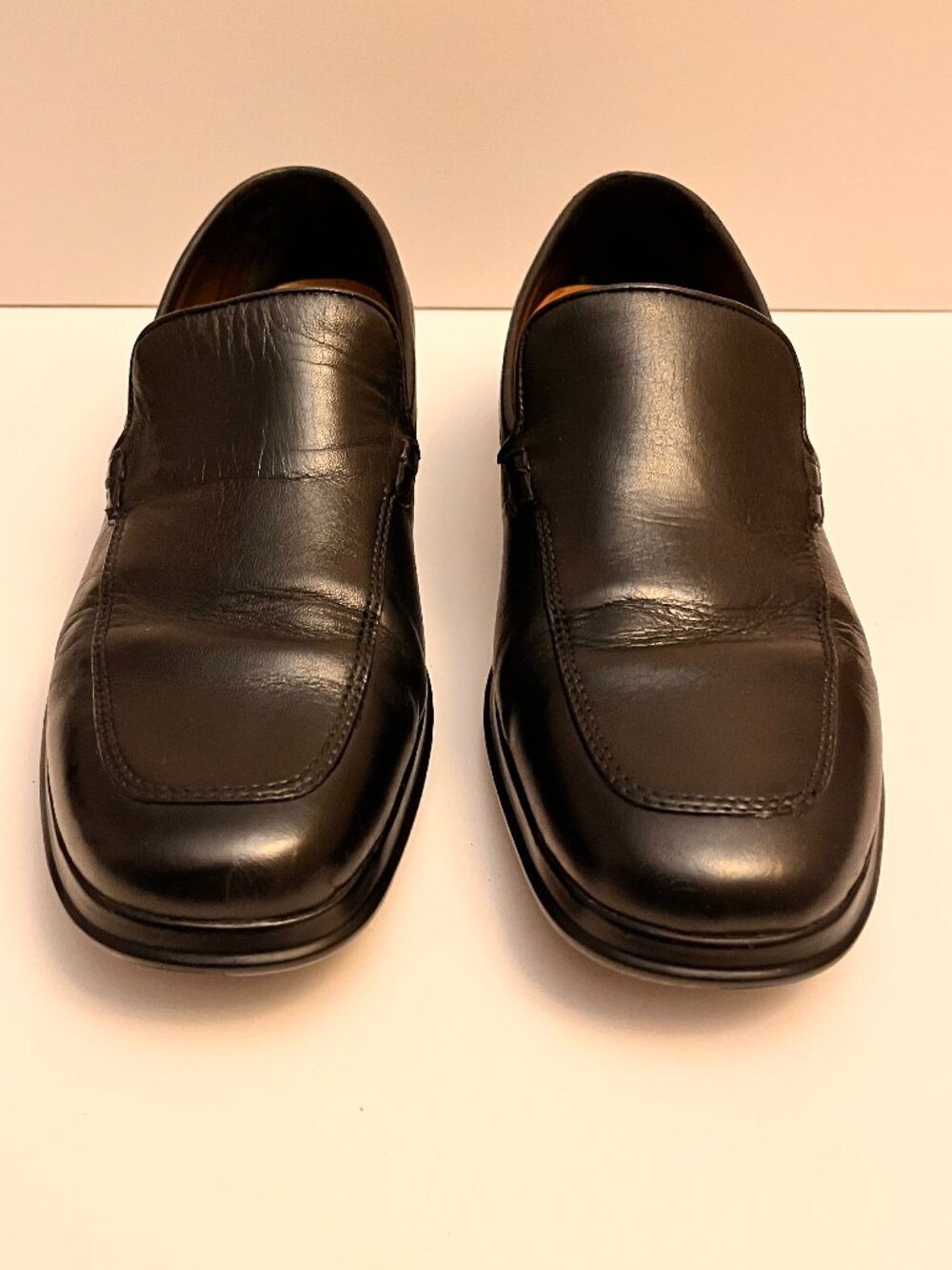 Black Leather Loafers by Cole Haan